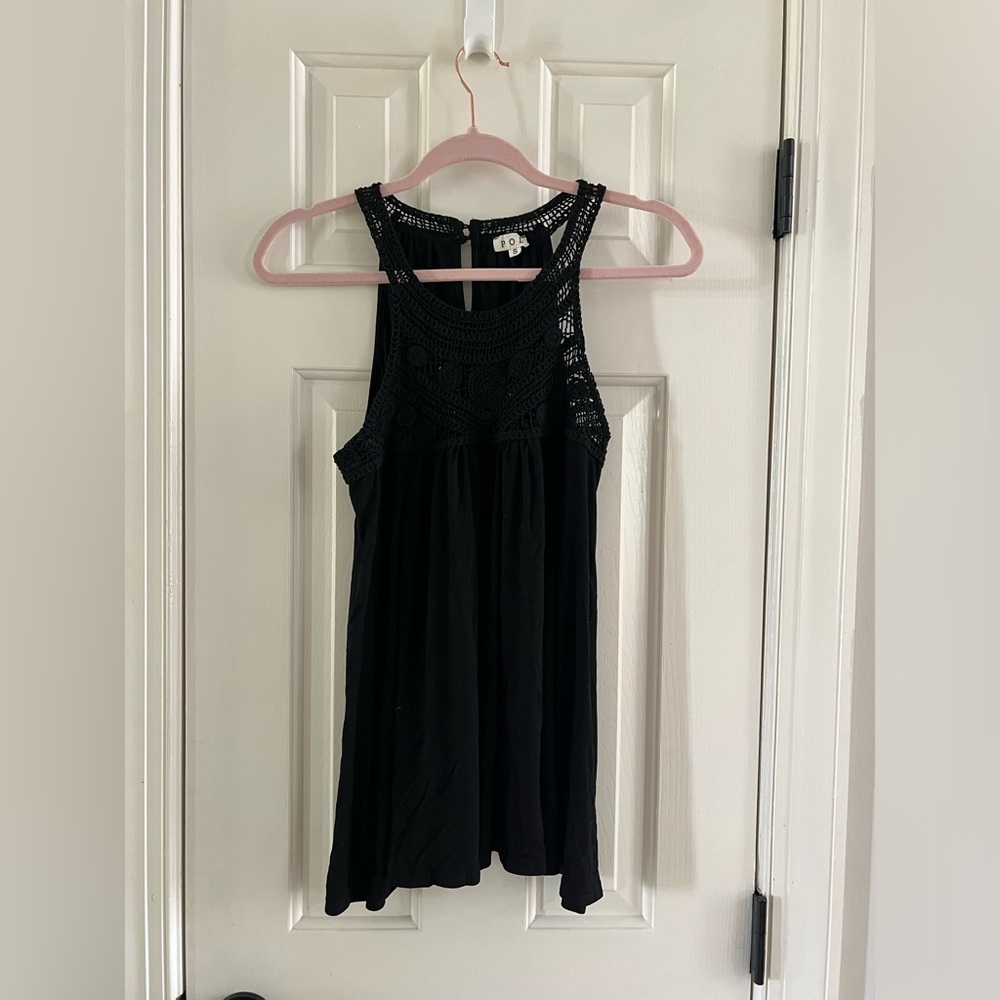 VICI Collection Black Tank Top POL brand